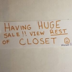 Jeans/shoes/shirts/ jackets/coats/shorts  an MORE